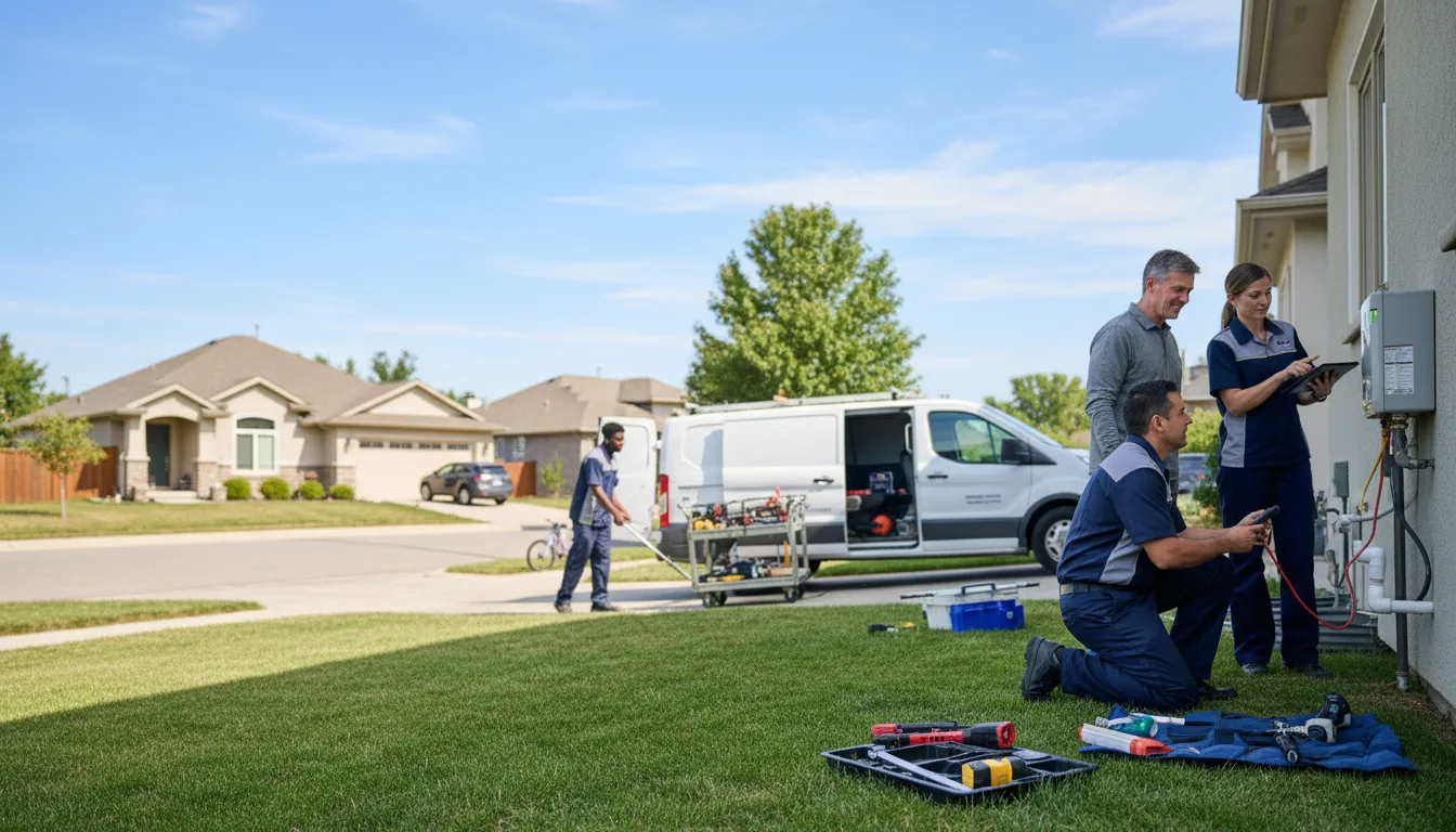Tankless water heater service in Busy, KY